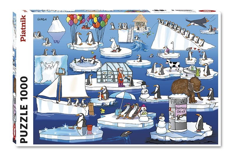 Puzzle Gunga, Życie Na Antarktyce 1000el.