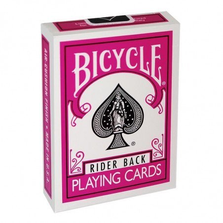 Karty do gry Bicycle Standard Rider Back Fuchsia