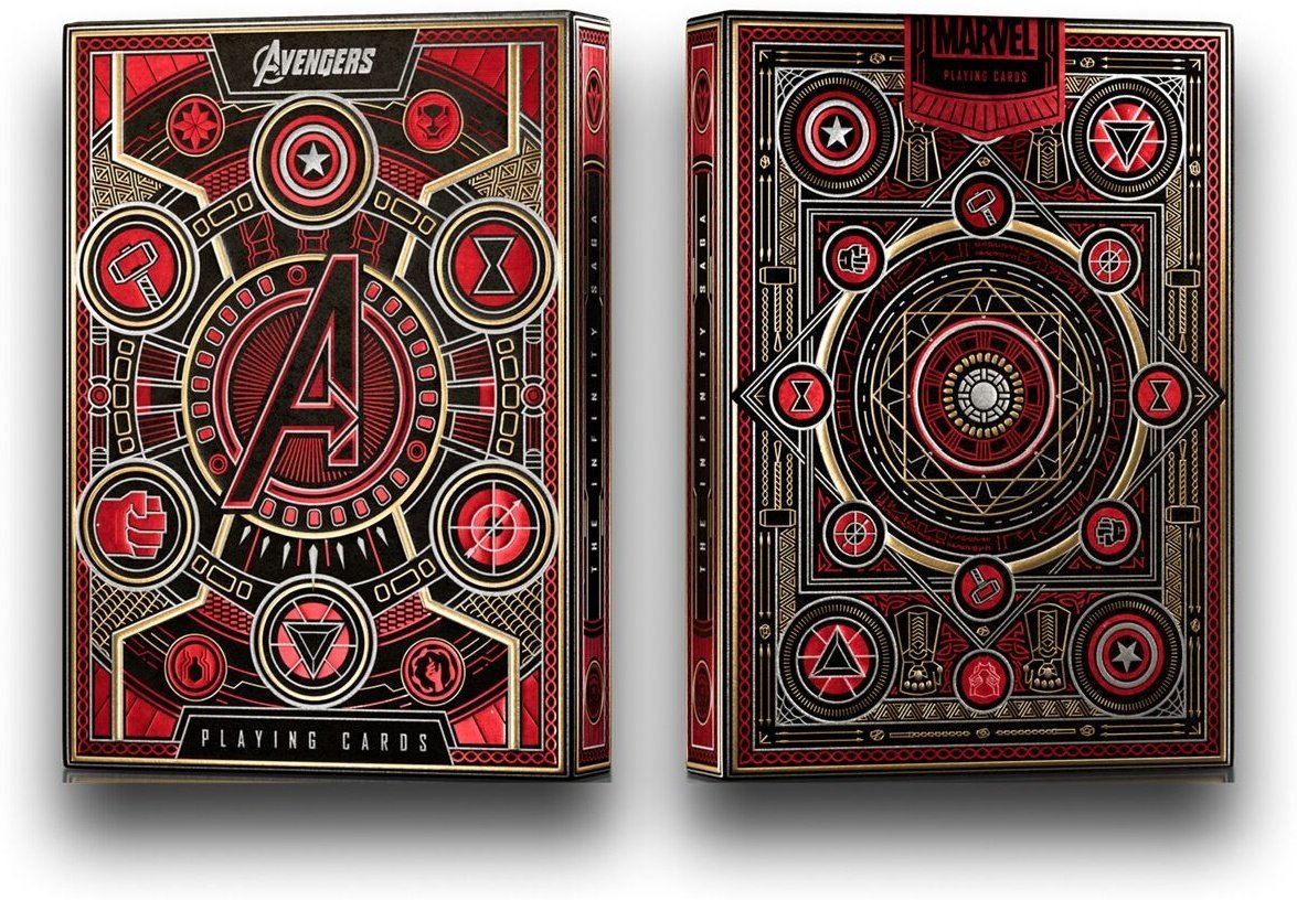 Karty Avengers: Infinity Saga Czerwone - 1 Talia