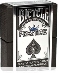 Karty do gry Bicycle Prestige Rider Back plastik - BOX