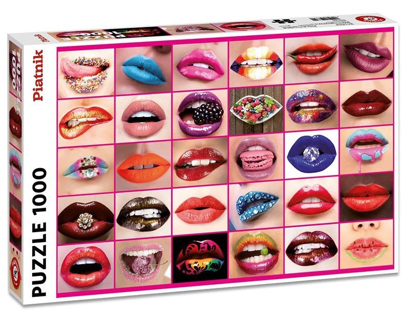 Puzzle Piatnik Usta