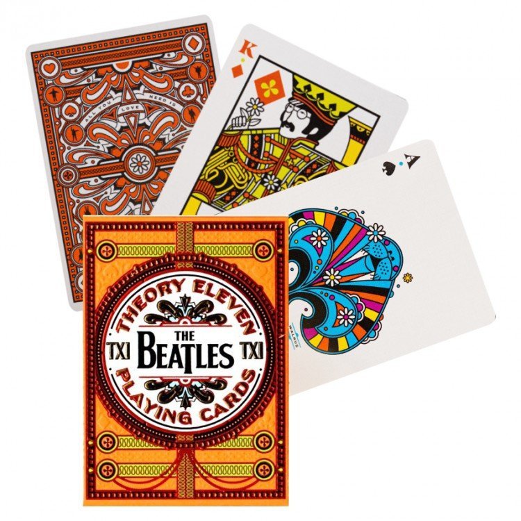 Karty do Gry Theory 11 The Beatles Orange
