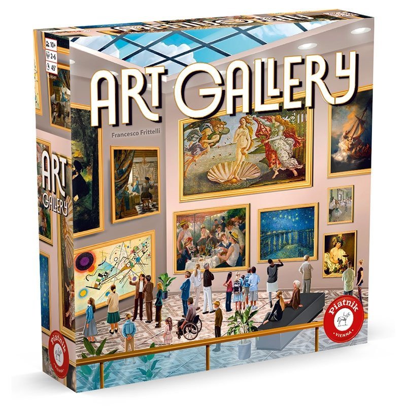 Gra Planszowa Art Gallery Piatnik - Sztuka i Strategia