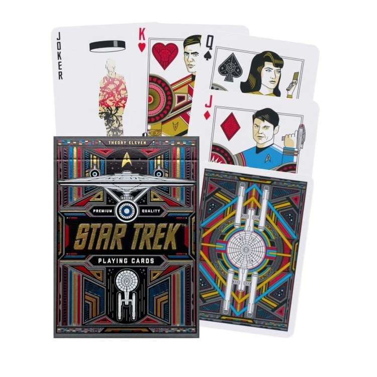 Karty do gry Theory11 Star Trek Dark, kolekcjonerskie, FSC, USA