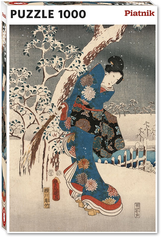 Puzzle Hiroshige, Tale of Genji Piatnik 1000 el.