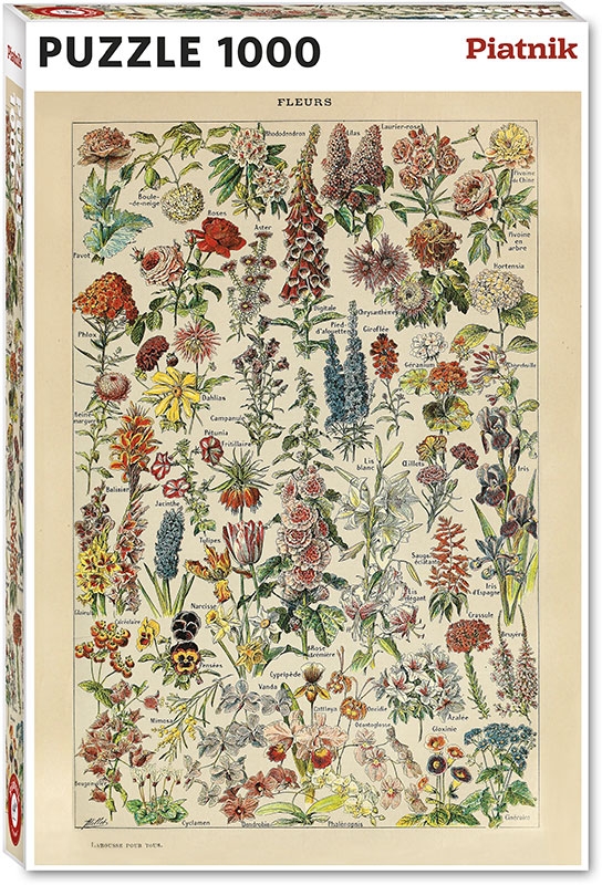 Puzzle Millot, Kwiaty Piatnik 1000 el.