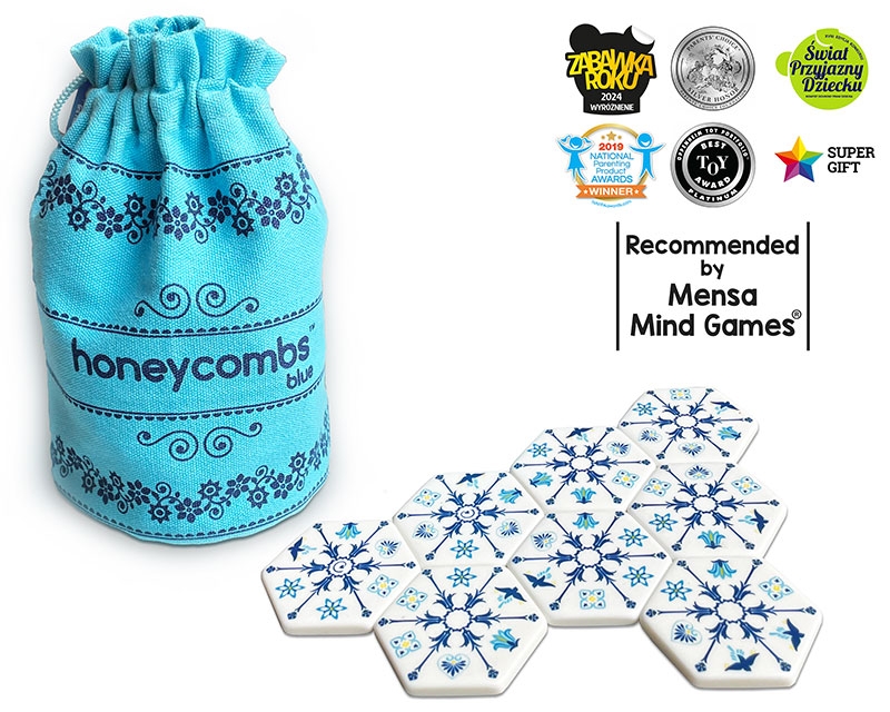 Gra Honeycombs Blue - plastry miodu