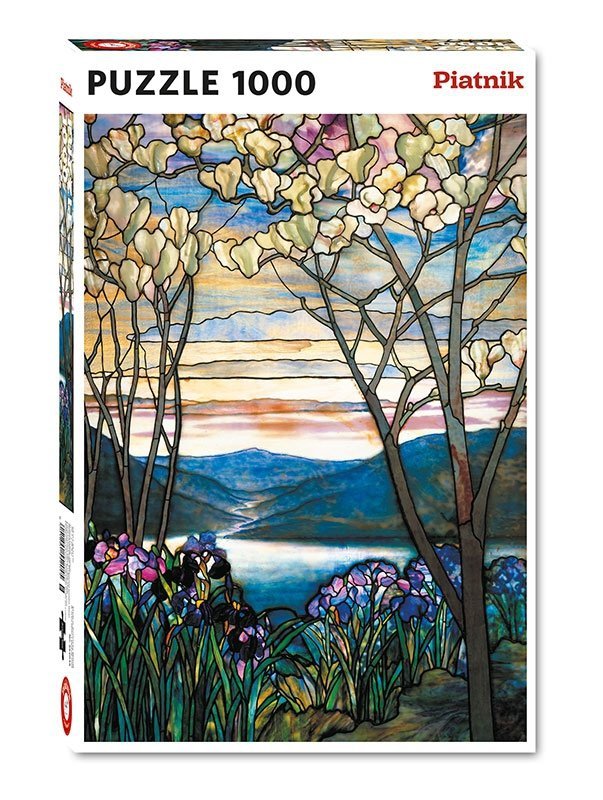 Puzzle Tiffany, Magnolie i Irysy Piatnik