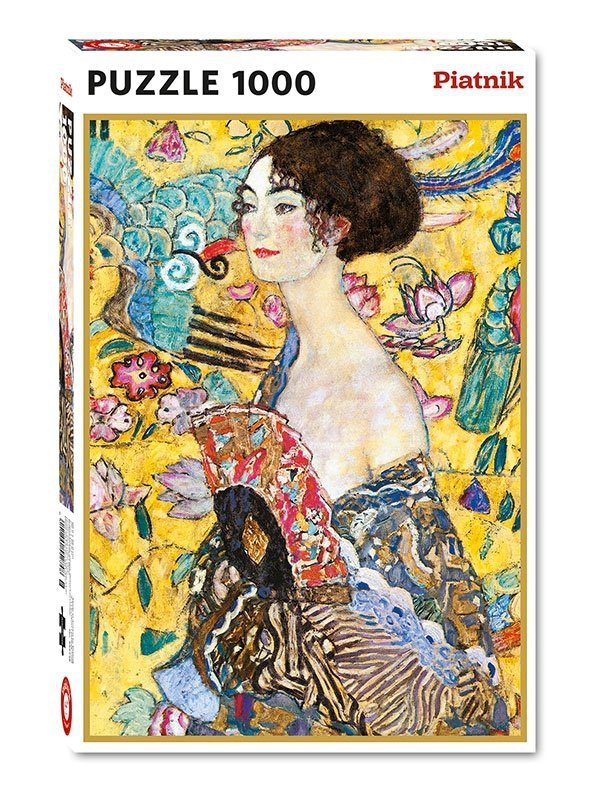 Puzzle Dama z Wachlarzem Piatnik