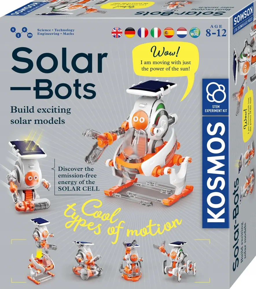 Roboty solarne - zabawka edukacyjna