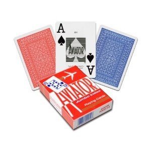 Karty do gry w pokera Aviator jumbo, zdjęcie 2