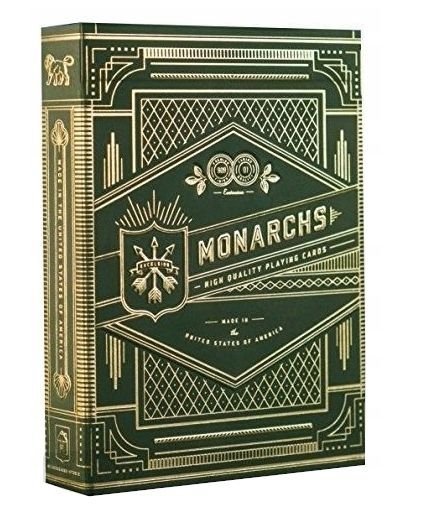 Karty Monarchs Green Theory11 Q1 Złote Tłoczenia