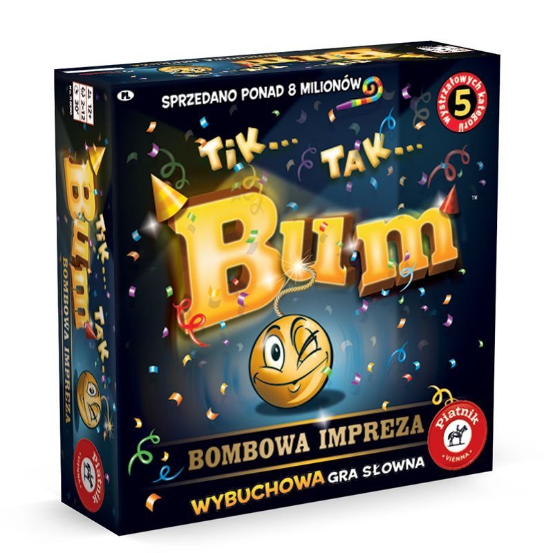 Gra Tik Tak Bum Imprezowa 2-12 Graczy 30 min Bomba