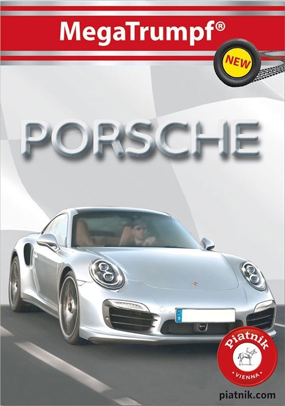 Karty Piatnik Quartet Porsche - Gra Karciana dla 2-4 Graczy