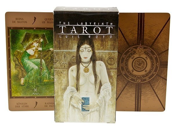 Karty Tarot Fournier Labirynt Luis Royo 78 Kart Fantasy