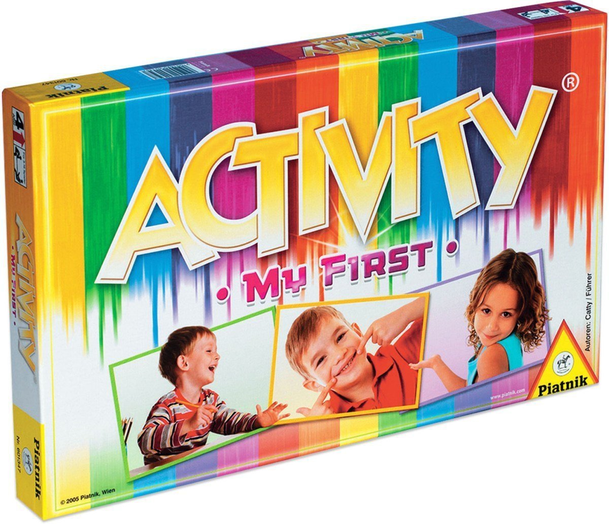 Gra My First Activity 3-7 lat Kreatywność Słoniki