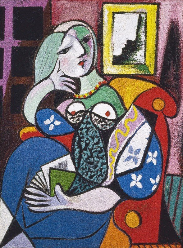 Puzzle Piatnik Picasso, Kobieta z książką