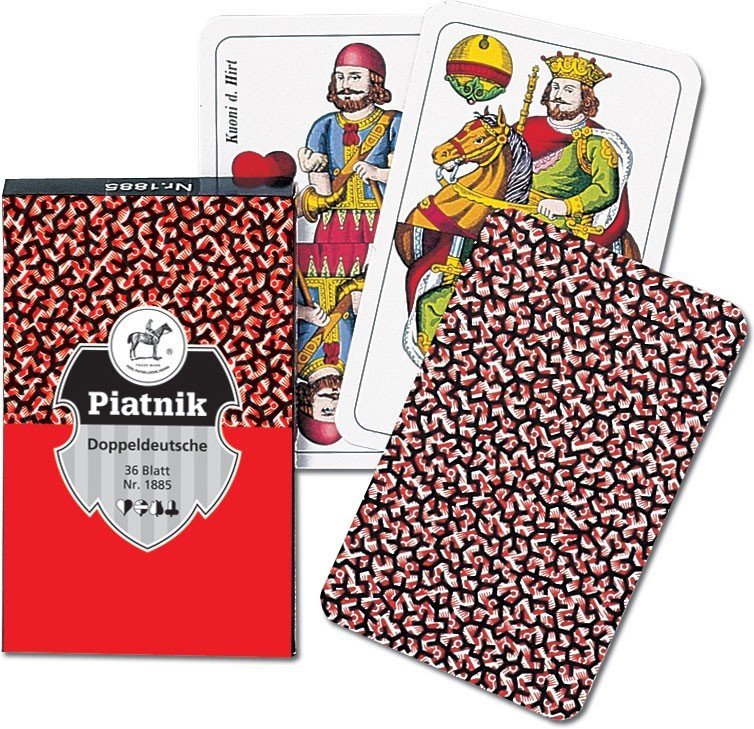 Karty Skat Czerwone - Talia 36 Kart od Piatnik