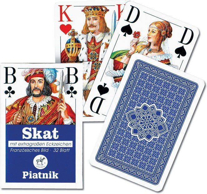 Karty Skat (talia od siódemek) Piatnik