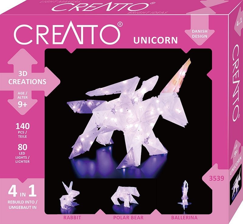 Creatto Świecący Jednorożec i Przyjaciele