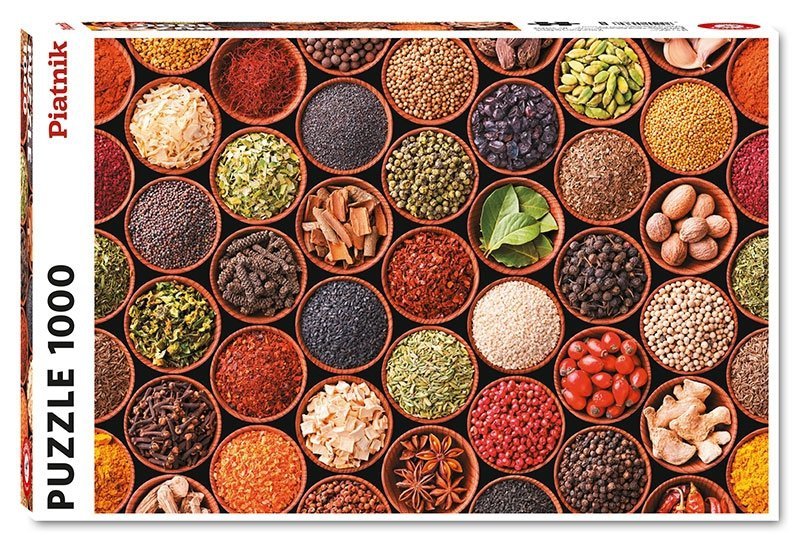 Puzzle Zioła i przyprawy 1000el.