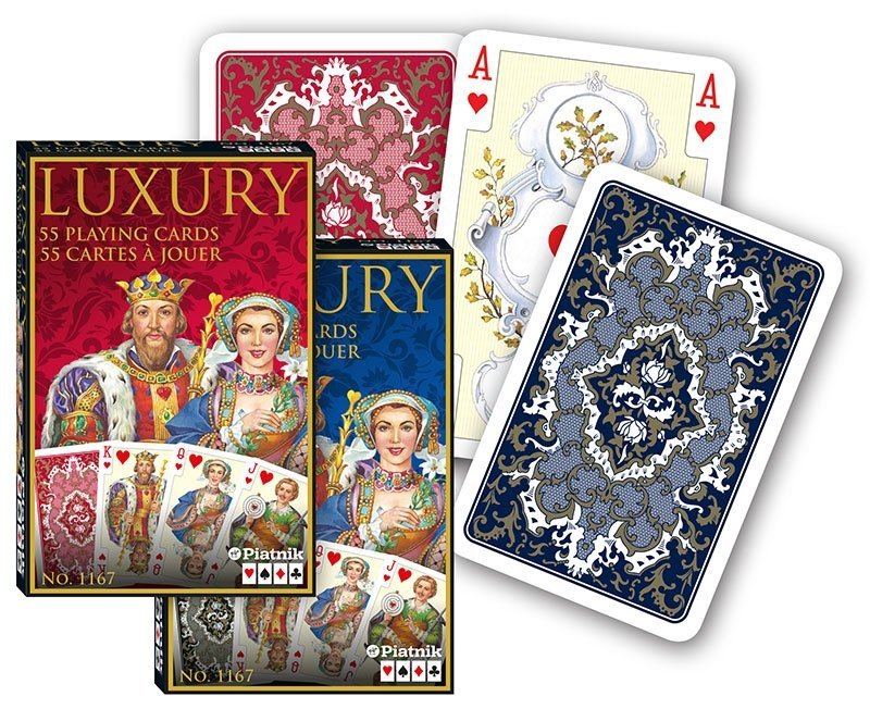 Karty Piatnik Luxury - Pojedyncza Talia Klasyczna