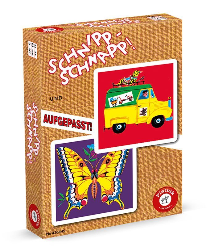 Gra Karciana Sznip Sznap! i Uważaj! Piatnik - Dla Dzieci